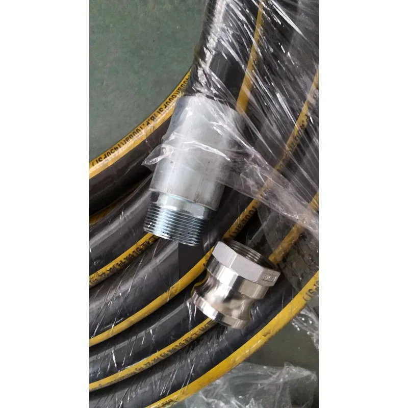 Wallgoe 1 Inch ID25mm Cement Concrete Pump Rubber Hose for Plastering Mortar Flexible 10m Length Certified