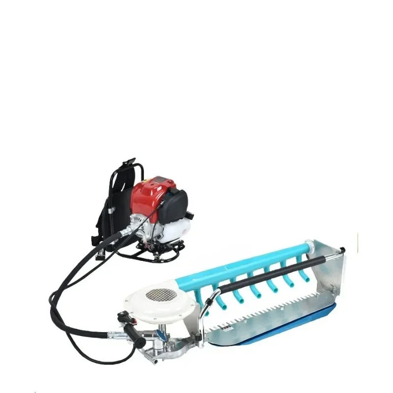 Multifunctional agricultural lawn mower four-punch strawberry leaf pruning tea picking machine