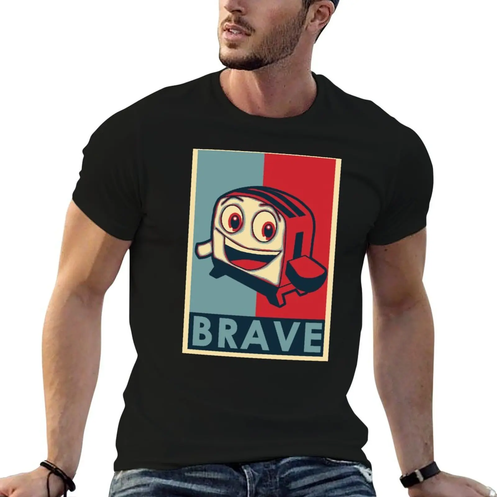 

BRAVE T-Shirt anime tshirt t shirts for man cotton soft T-Shirt