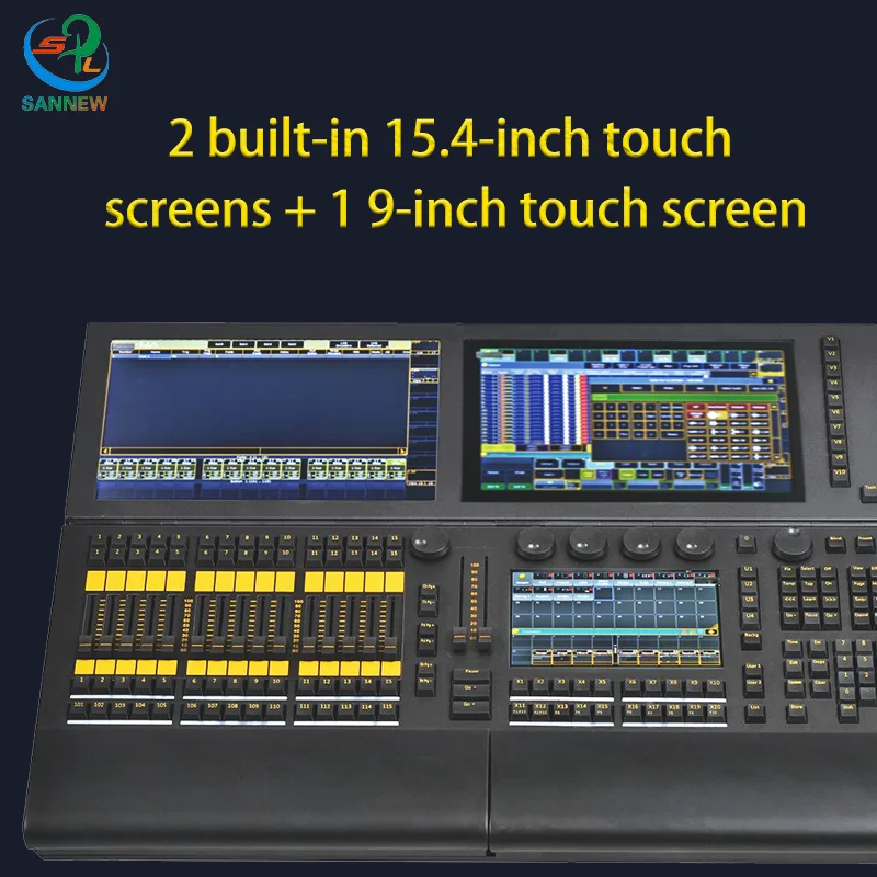MA2 Stage Lighting Console Touch Screen Large Show Light Show Bar Light System for Professional Stage And Event Lighting