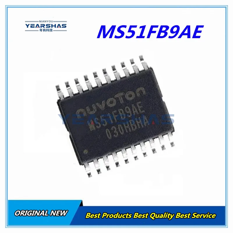 Original Genuine MS51FB9AE TSSOP20 Compatible substitution N76E003AT20 STM8S003F3P6TR Single Chip micro controller  TSSOP-20 New