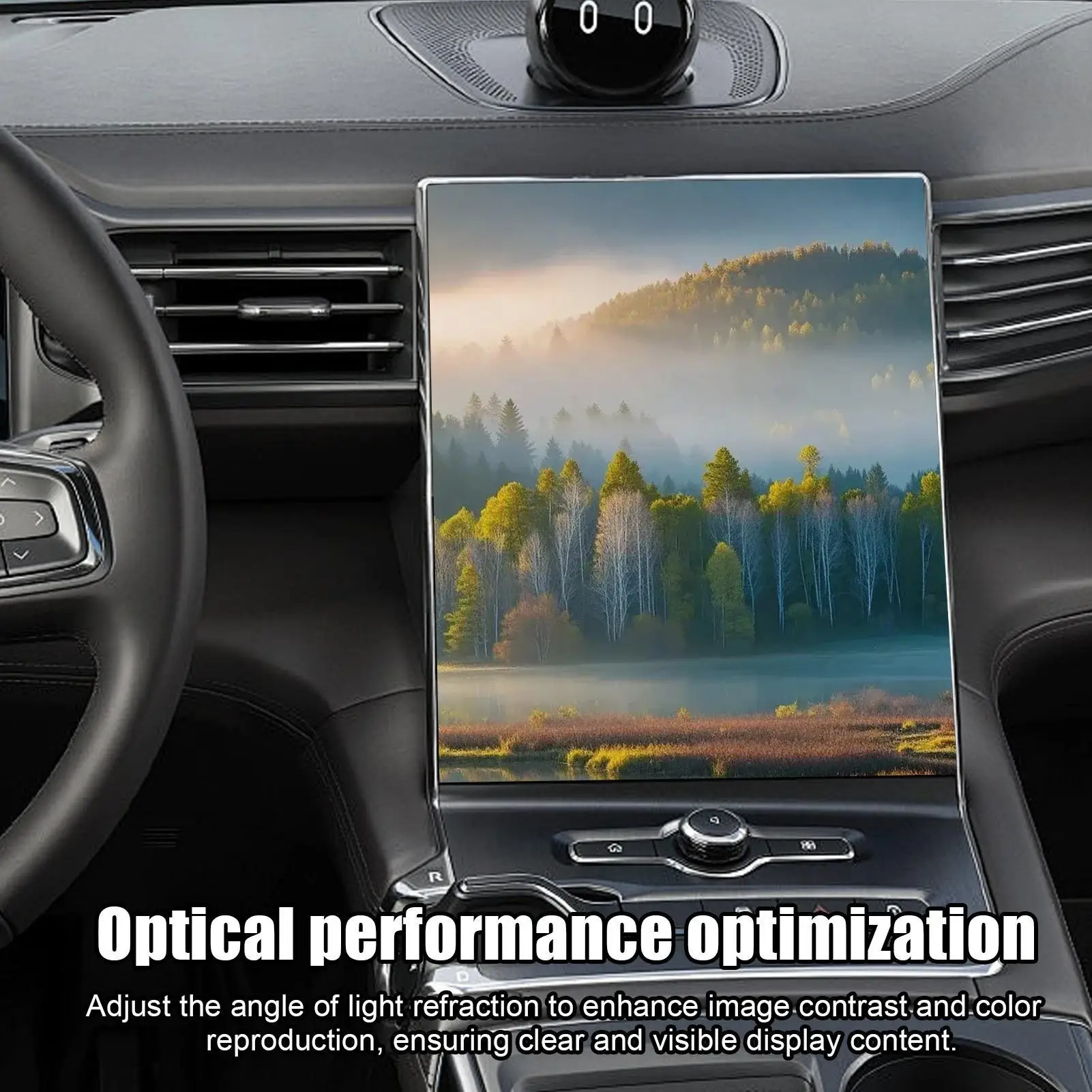 Car display screen polarizing film electronic instrument display film 10 inch Adjust angle of light refraction computer screen