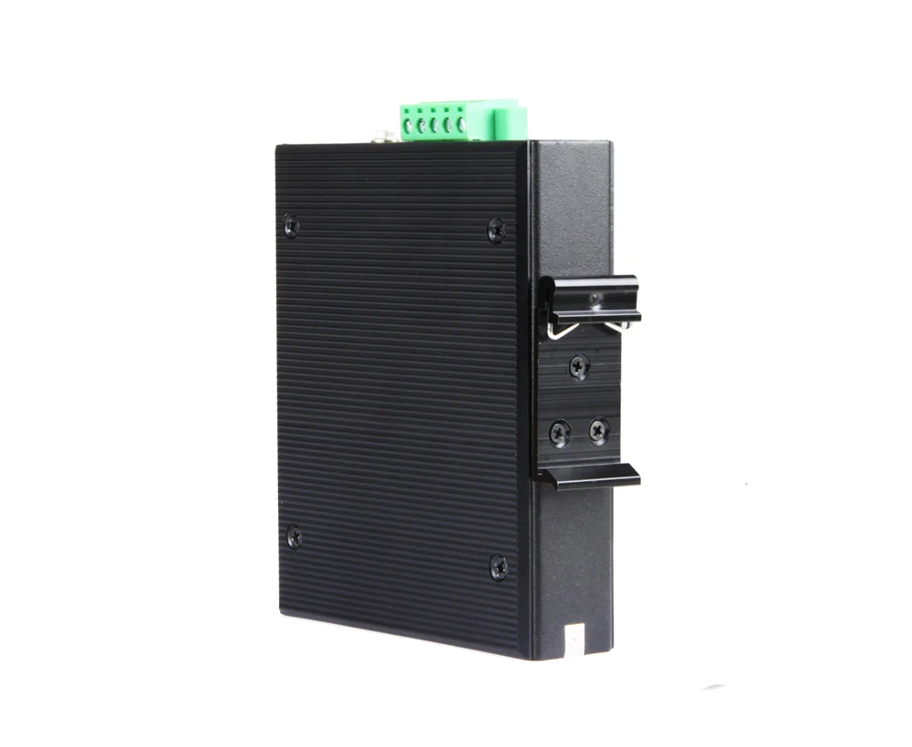 Factory-Direct 4 100M RJ45 (BT PoE) + 1 155M SC Fiber (1310nm/20km) Unmanaged Industrial PoE Switch