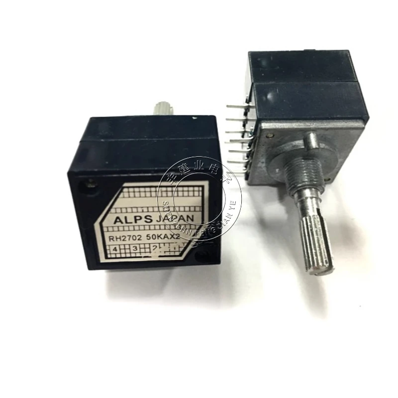 Audiophile grade ALPS precision chip resistor stepping type, dual volume potentiometer RH2702-50KA exponential type