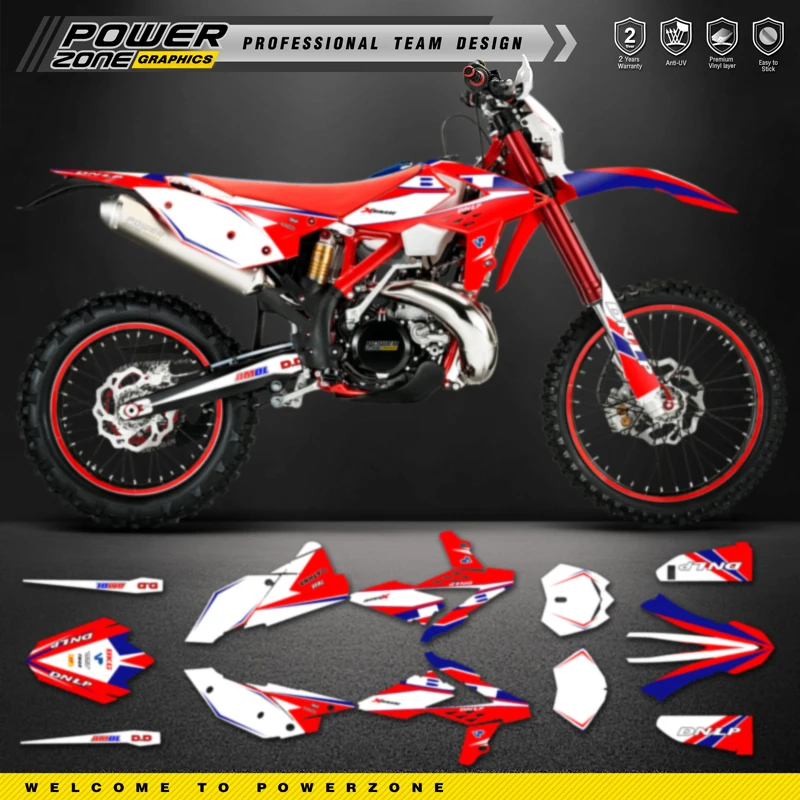 

Пользовательская команда PowerZone для BETA 2013 2014 2015 2016 2017 RR RR-S 125 200 250 300RR 350 390 430 480 Комплект графических наклеек и наклеек 01