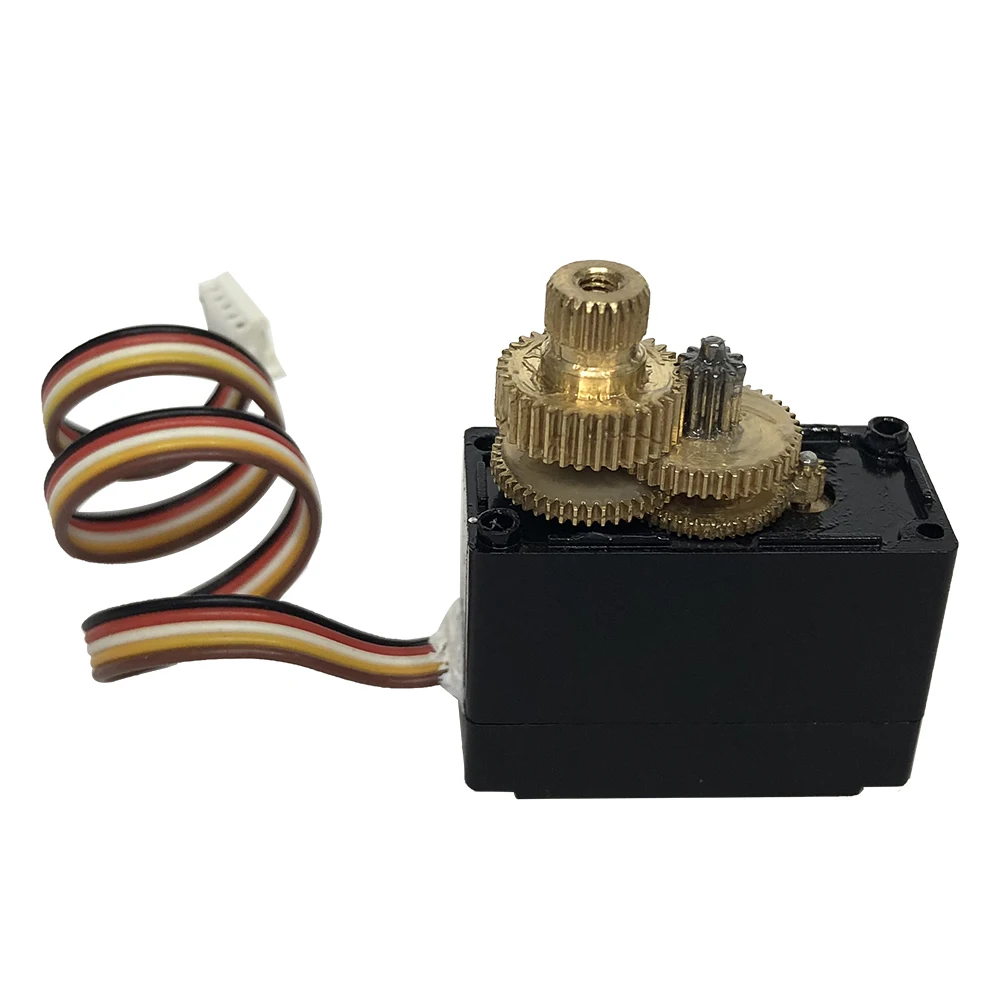 17g Metal Gear Digital Core Servo 3/5 pinos para 1/12 1/14 WLtoys 144001 124019 124018   Avião helicóptero WPL B1/16 B24 C14 C24 RC