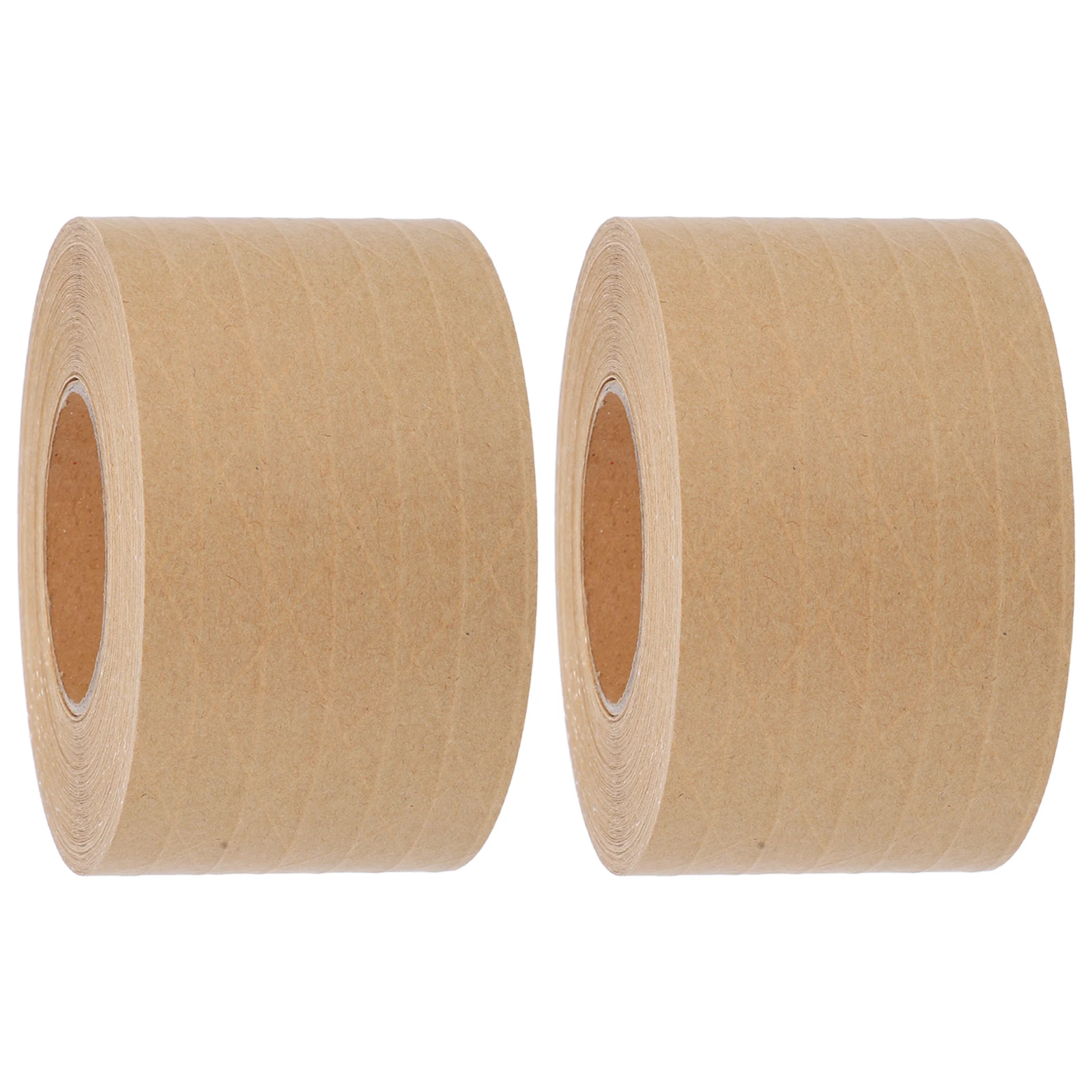 2 قطعة ورق الكرافت المقوى المياه المنشط شريط التعبئة القوي لصناديق الشحن تتحرك التعبئة والتغليف توريد شريط تغليف الكرتون #1