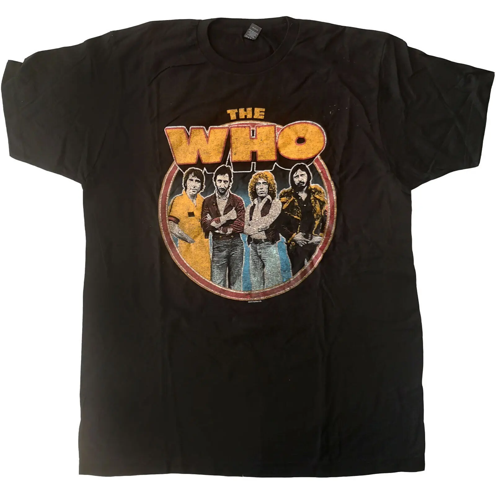 Camiseta The Who, banda circular