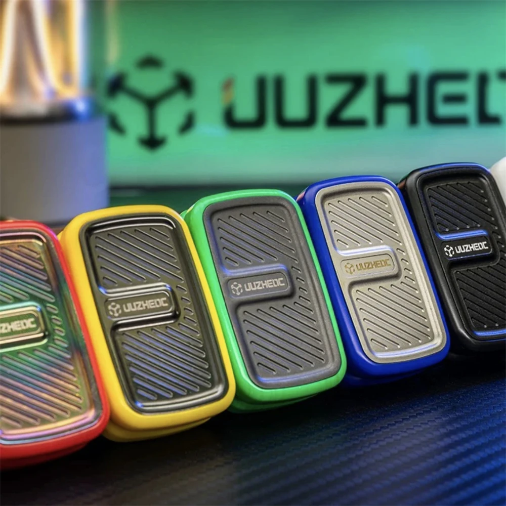 JUZHEDC アーマー EDC フィジェットスピナー メタル製 ストレス解消おもちゃ 不安軽減 ADHD 感覚集中 フィジェットトイ