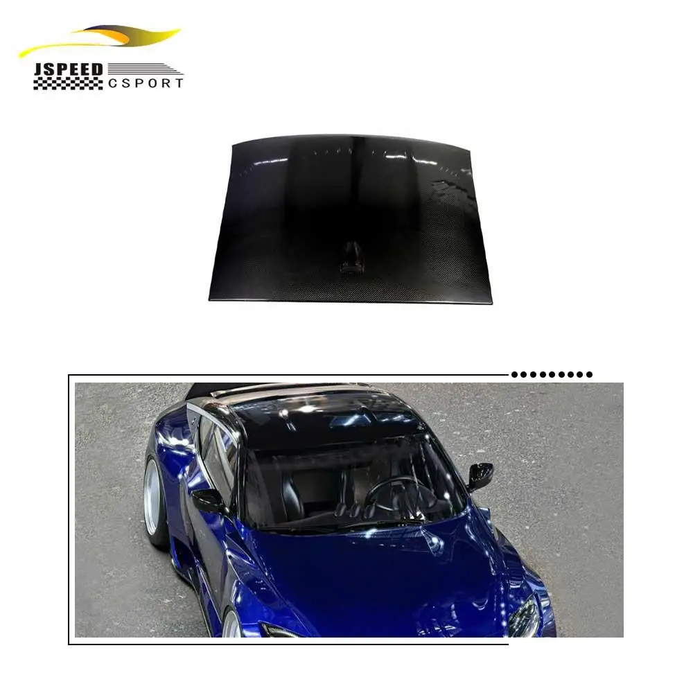 

Для настоящего сухого капота крыши из углеродного волокна Nissan 400Z 2023.