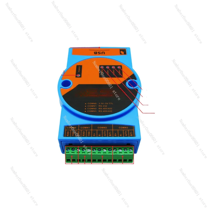 High Speed Isolation Converter for EVC8024 USB To RS232 485 422 TTL