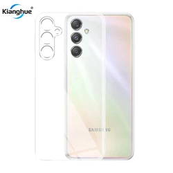 Coque en silicone souple et transparente pour Samsung Galaxy, étui ultra fin pour modèles S24, S23 FE Plus Ultra, A55, A35, A25, A15, A54, A34, A24, A14, A05S, A50, A04S