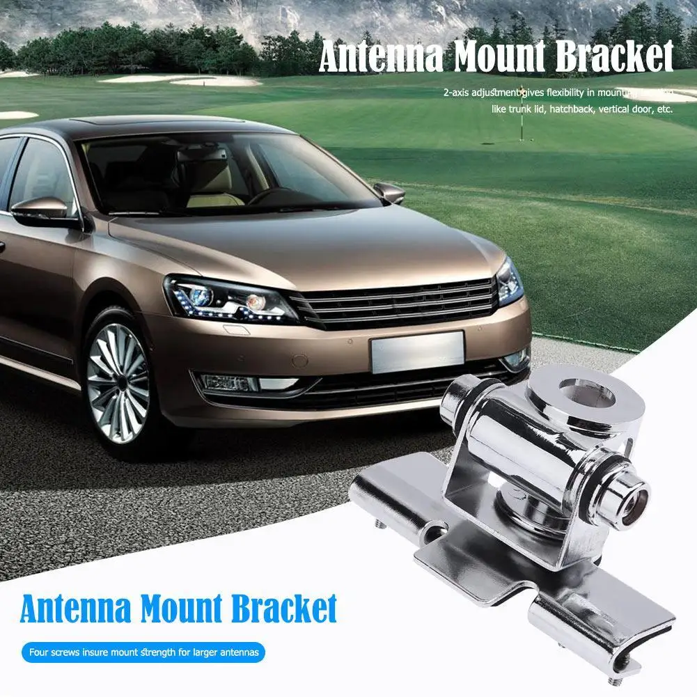 

RB-400 Mobile Antenna Kit UHF-Female Clip Mount Bracket for Car Radio Accessory Vehicle-Mounted Antenna Clamp for Tin Clip