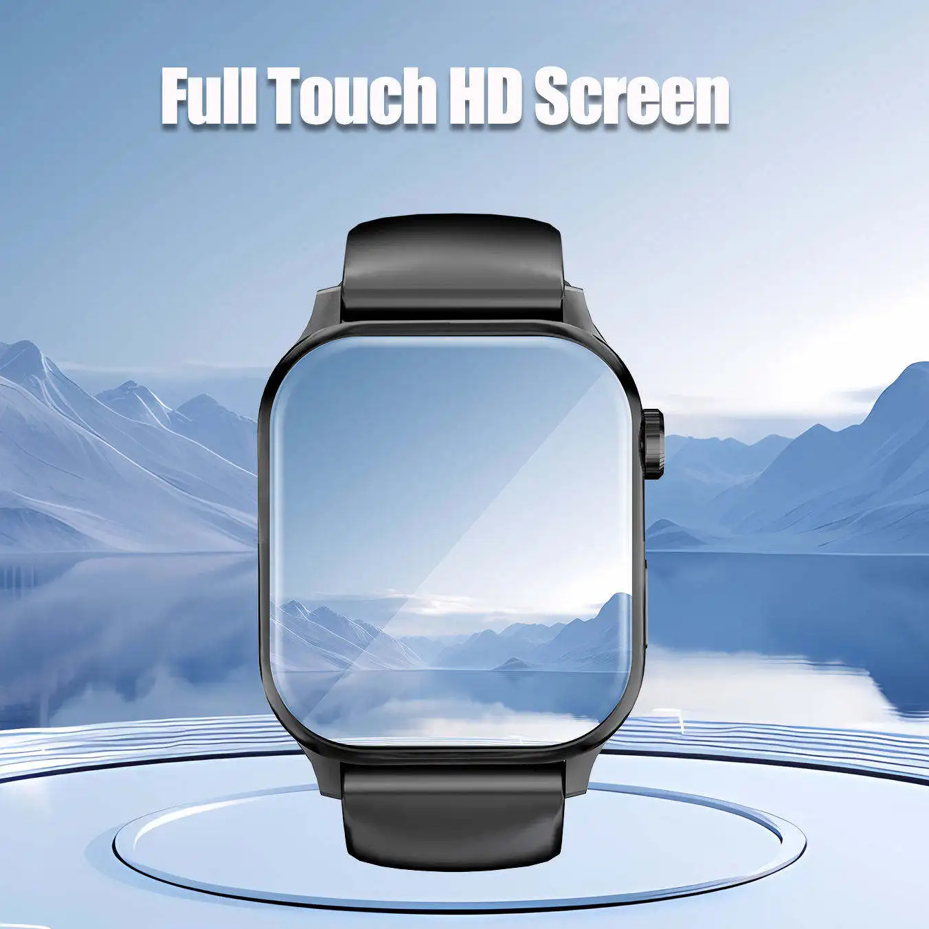 YTGEE G93 New Smart Watch Women square Screen Sports Waterproof BT Call Heart Rate Tracker Clock SmartWatch Men OEM\ODM
