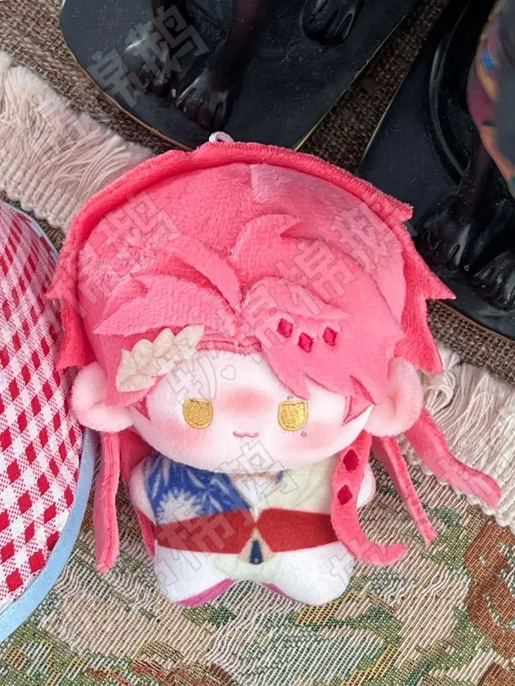 10cm Stuffed Record of Ragnarok Buddha Poseidon Plushie Anime Apollo Beelzebub Figures Plush Doll Toys Keychain Pendant Gift view 2