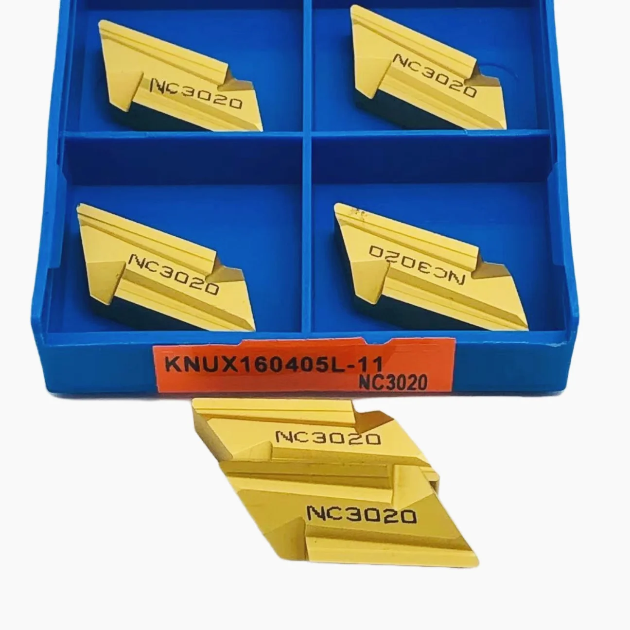 Muslimatnc3020 knux160405l nc3020 inserto in carburo di tungsteno sostituito knux 160405 utensile da taglio per lavorazione dell'acciaio tornitura cnc