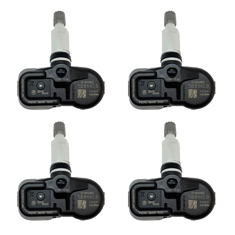 Baru 4 buah 4260750010 42607-50011 PMV-107K Sensor tekanan ban untuk 2005-2012 Lexus GS ES LS TPMS 433Mhz 42607-50010 4260750011