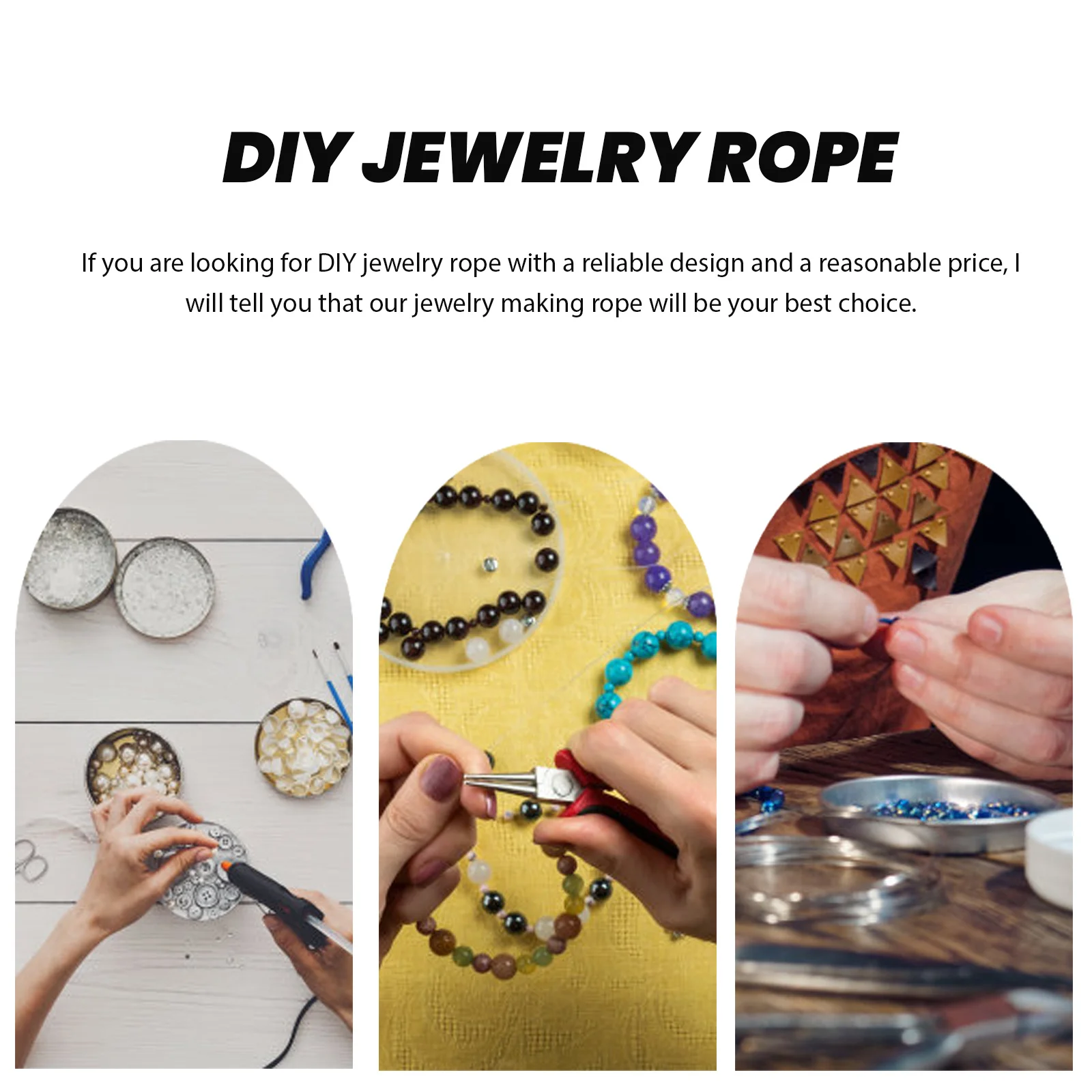 

1 Roll Crystal Beading Cord Elastic Bracelet Rope Stretchy Jewelry Making String For Diy Bracelet Necklace Craft Supplies