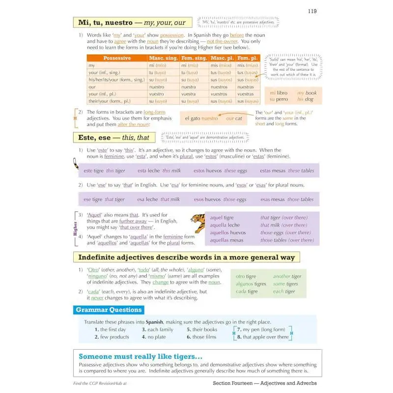 دليل مراجعة GCSE الإسباني AQA الجديد مع CGP RevisionHub لللامتحانات من 2026 CGP 9781837741236
