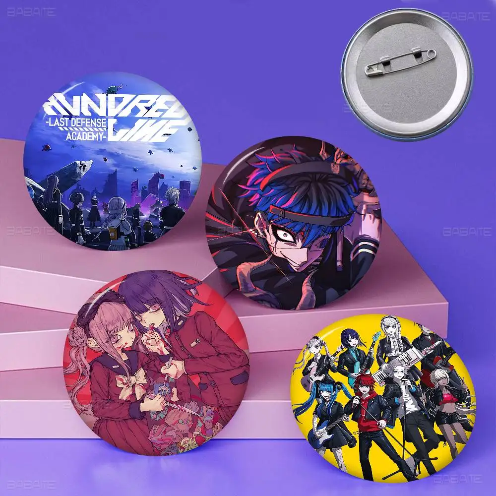 لعبة شعبية أكاديمية المائة الخط الأخير للدفاع 32/44/58 مللي متر دبوس مصنوع يدويًا دبابيس دائرية مضحكة لحقيبة الظهر Cothes #6