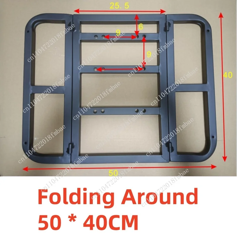 For Pet Carrier Bicycle Cargo Rack Accessories Universal Bike Rack Foldable Rear Shelf  Motorcycle Scooter Luggage Carrier