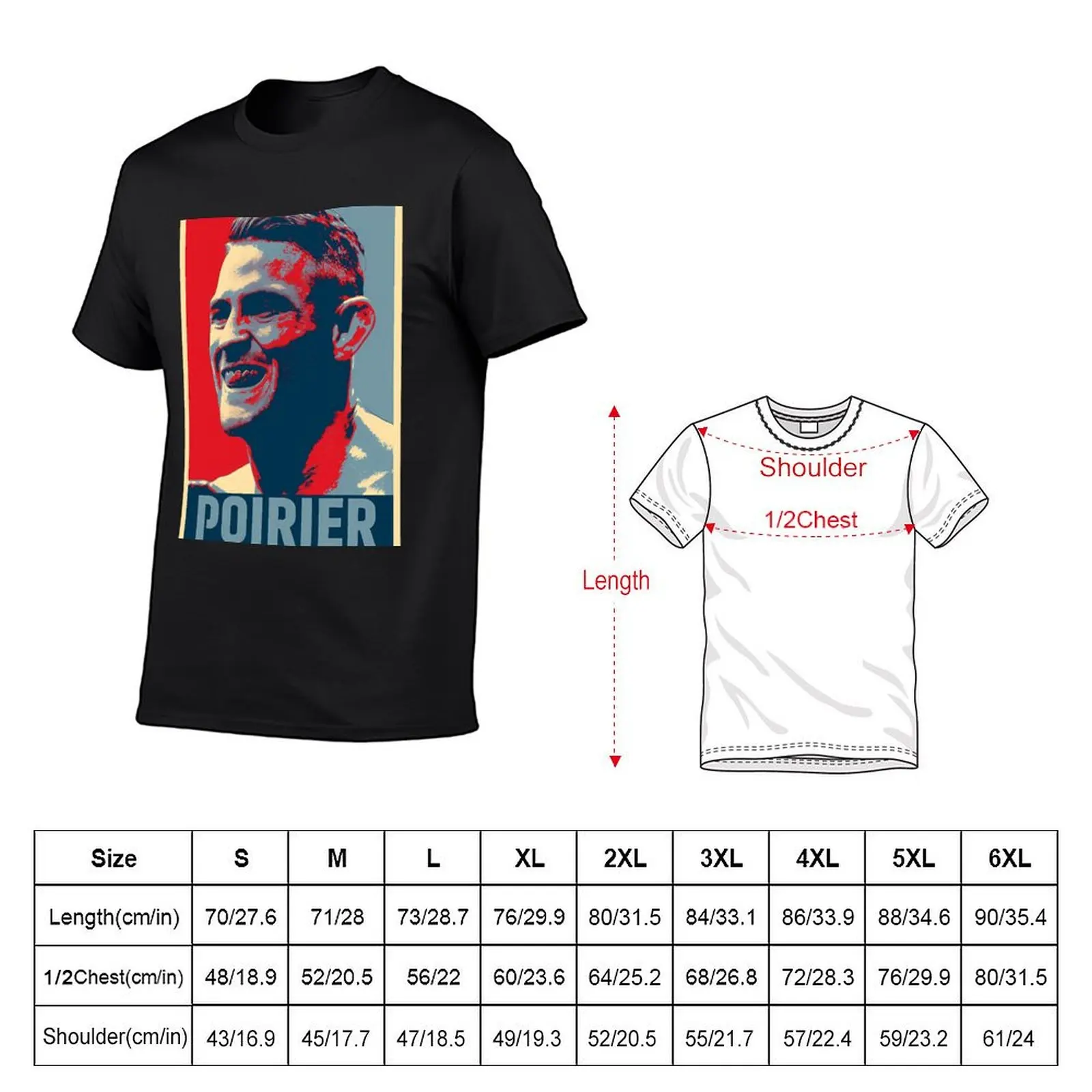 Dustin Poirier Hope T-Shirt new edition summer tops mens t shirt graphic