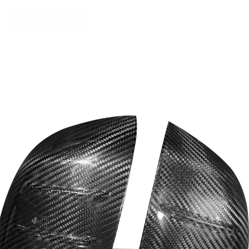 Dry Carbon LHD Rear View Wing Mirror Covers Caps Car Exterior Replacement Accessories