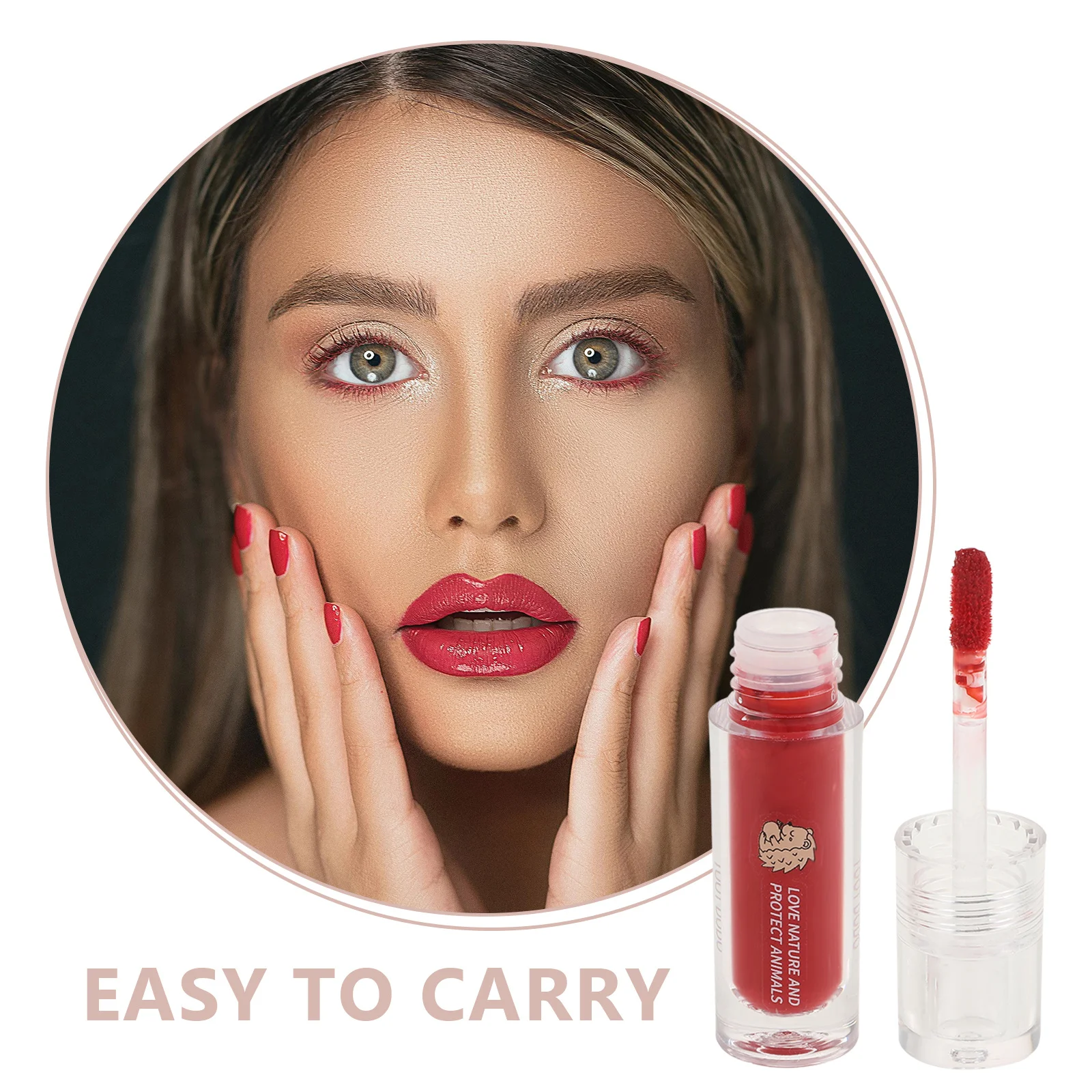 Brillant à lèvres transparent pour femmes, finition brillante, formule repulpante hydratante, léger et confortable, pour un usage quotidien