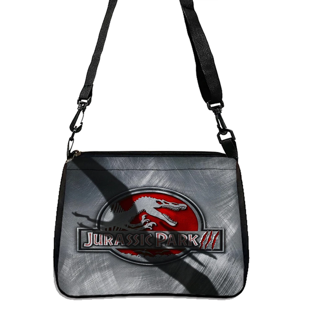 Schultertaschen mit Jurassic-Park-Aufdruck, Umhängetasche, lässige Shopper-Tasche, Festival-Geschenk-Geldbörse 5.23 – Detail 3