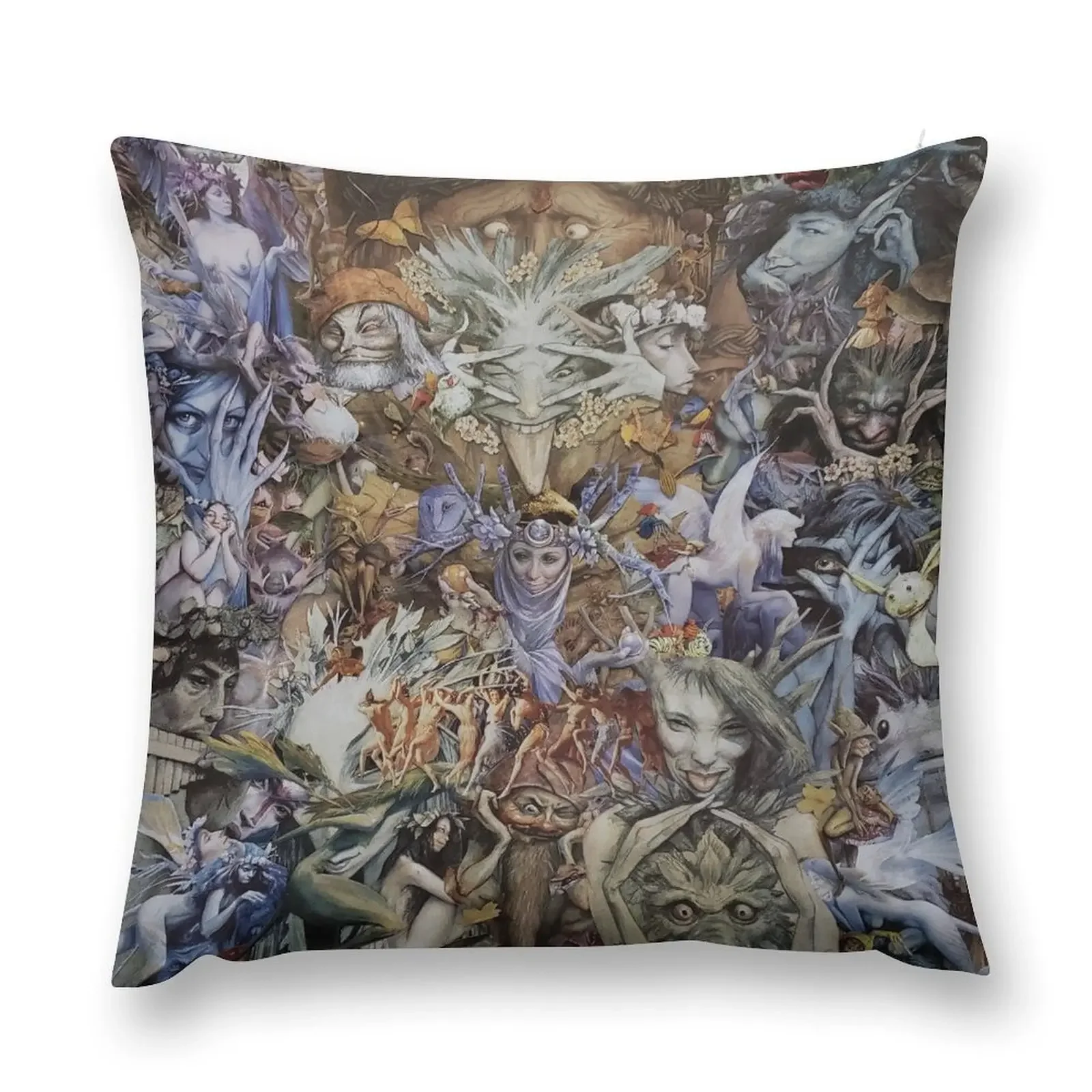 World Of Fairies Throw Pillow Pillowcases Bed Cushions Cushions For Decorative Sofa Luxury Cushion Cover pillow