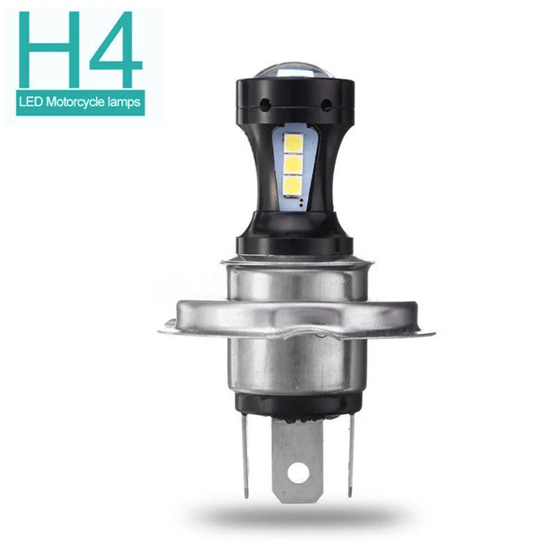 1 pc H4 18W 6500K LED Light Super Bright White Head Car Light Lamp Bulb 67.4 x 47.3mm