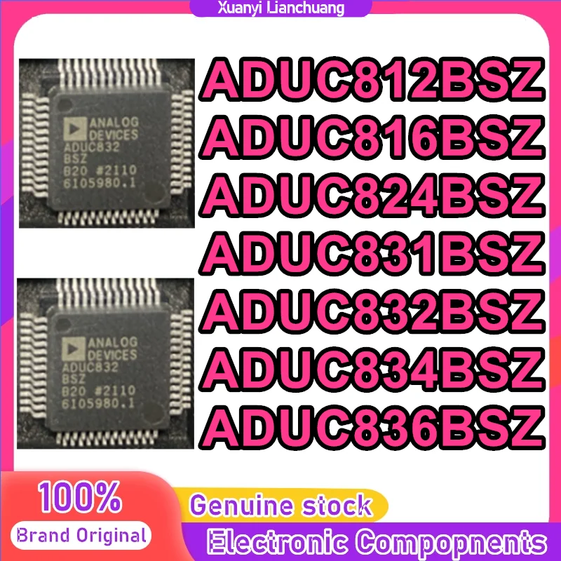 ADUC812BSZ ADUC816BSZ ADUC824BSZ ADUC831BSZ ADUC832BSZ ADUC834BSZ ADUC836BSZ QFP52 IC رقاقة 100% جديد وأصلي في المخزون #2