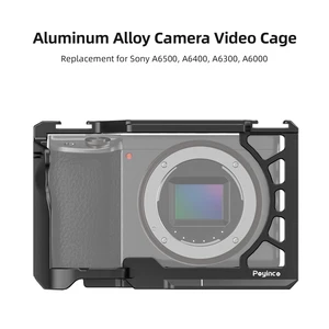 コールドシューズマウント付きカメラケージカメラビデオケージ1/4インチ&3/8インチソニーA6500/A6400/A6300/A6100/A6000カメラケージ 8ベストセールスキヤノン6Dケージ-7