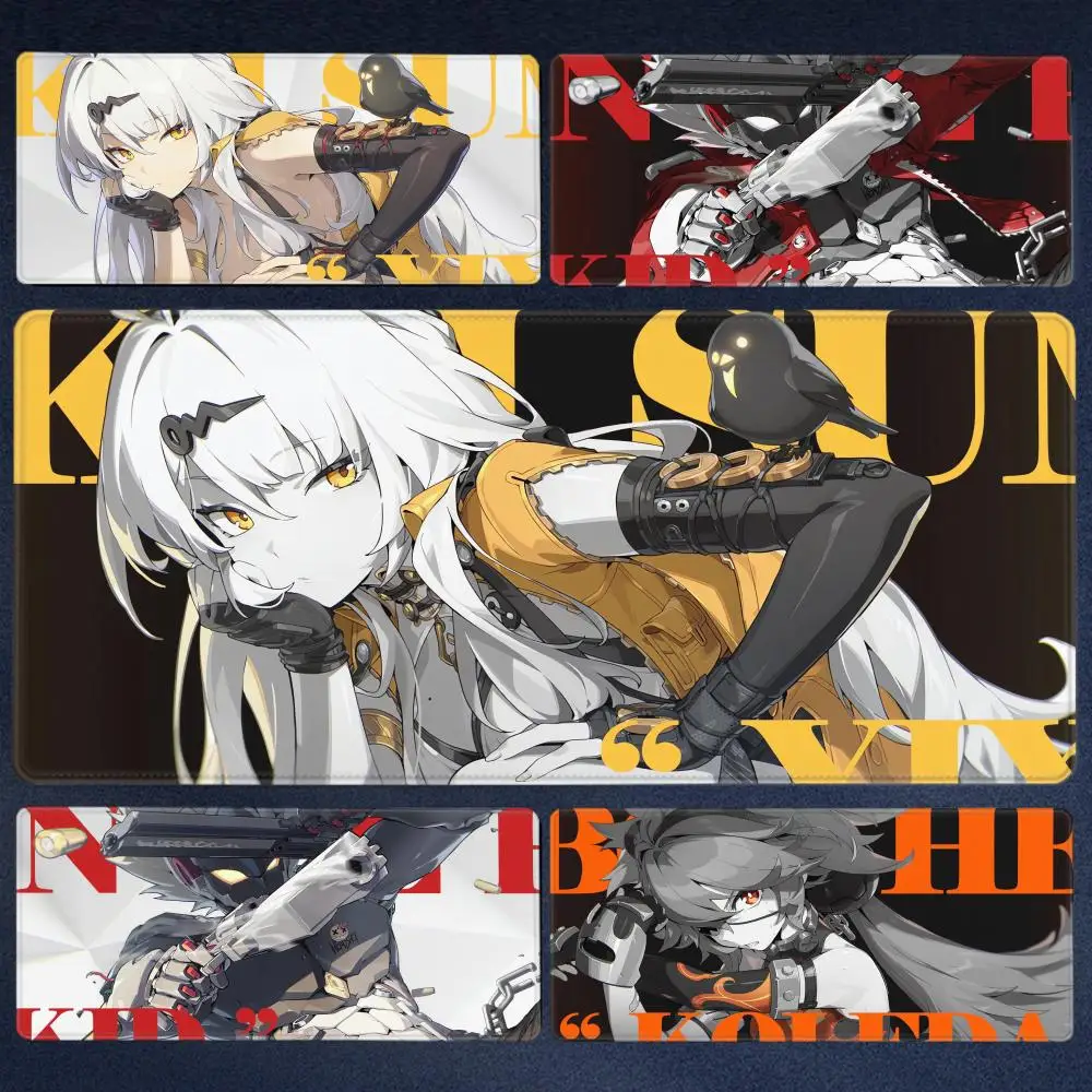 ZZZ Gaming New Character Yixuan Mouse Pad Evelyn Vivian Anby Ellen Zenless Zone Zero Keyboard Desk Mats XXL Anime Girls Mousepad