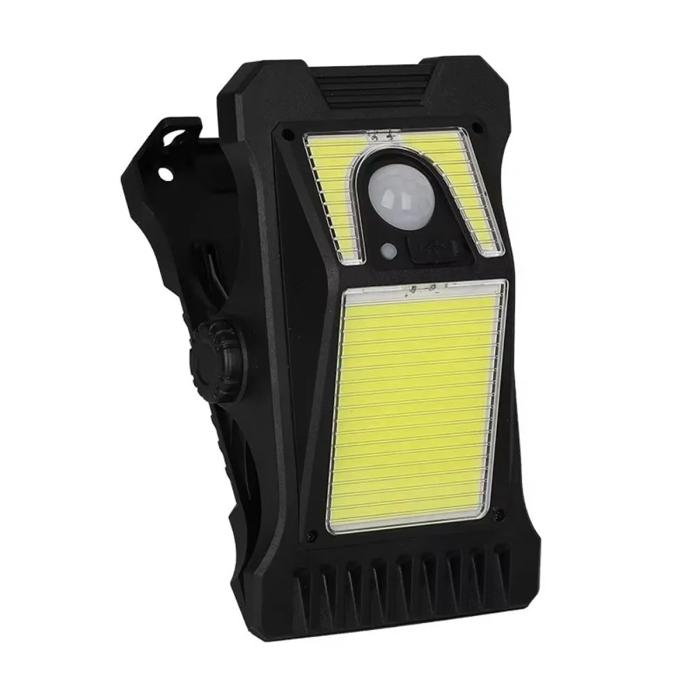 في الهواء الطلق مشبك للطاقة الشمسية ضوء مقاوم للماء محس حركة LED أضواء الحديقة الشمسية الإضاءة الليلية عالية الطاقة التخييم مصباح الجدار الديكور #3