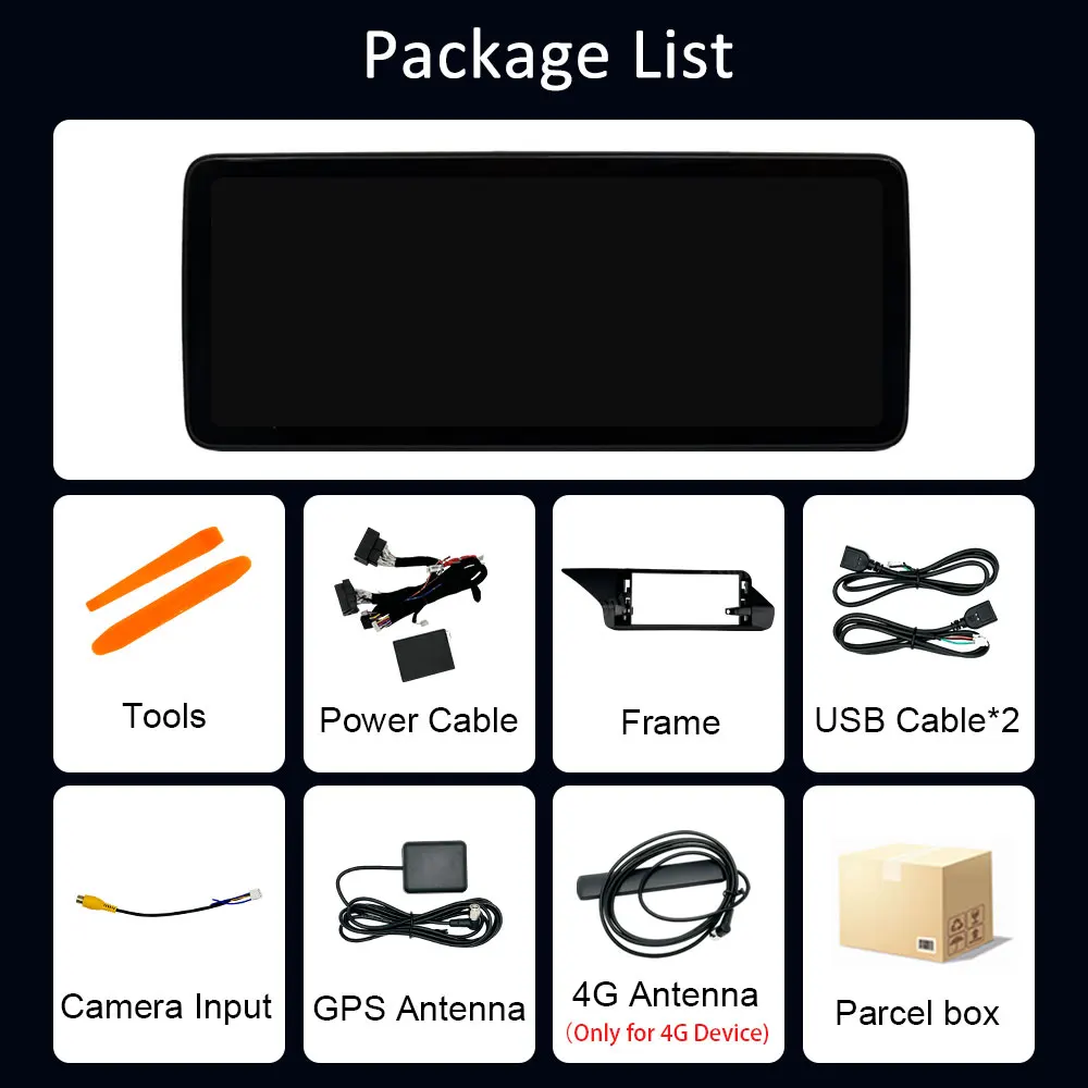 Android 16 System Stereo Auto-Multimedia-Videoplayer für Mercedes Benz E-Klasse W212 2009 - 2016 Carplay GPS QLED-Bildschirm 4G – Detail 5