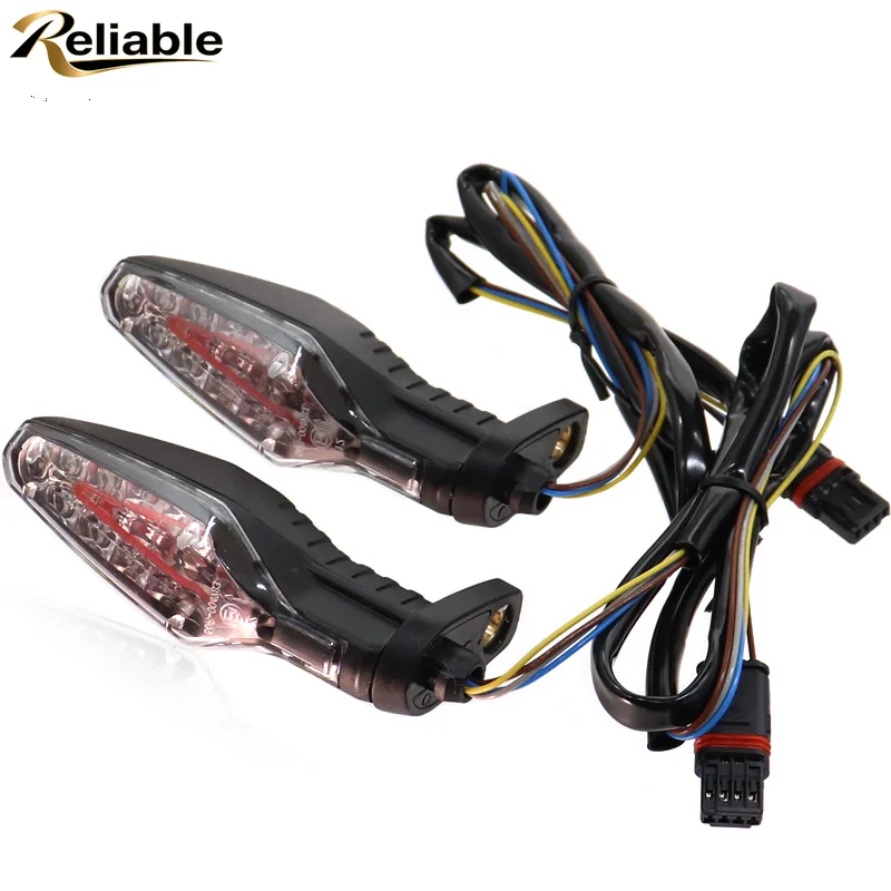 ل BMW R1250GS ADV M1000RR S1000RR S1000XR S1000R F900GS R1300GS دراجة نارية LED بدوره إشارة الفرامل الخلفية الذيل ضوء وامض مصباح