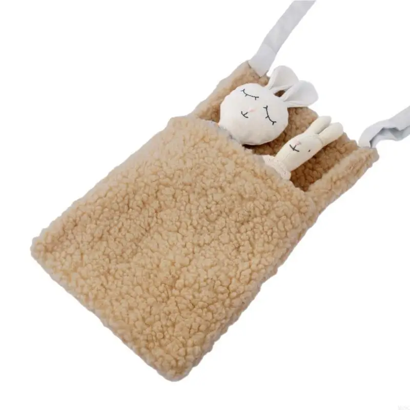 حقيبة تخزين أنيقة M89C لغرفة الأطفال، حقيبة تعليق سهلة التركيب لجانب سرير الأطفال حديثي الولادة