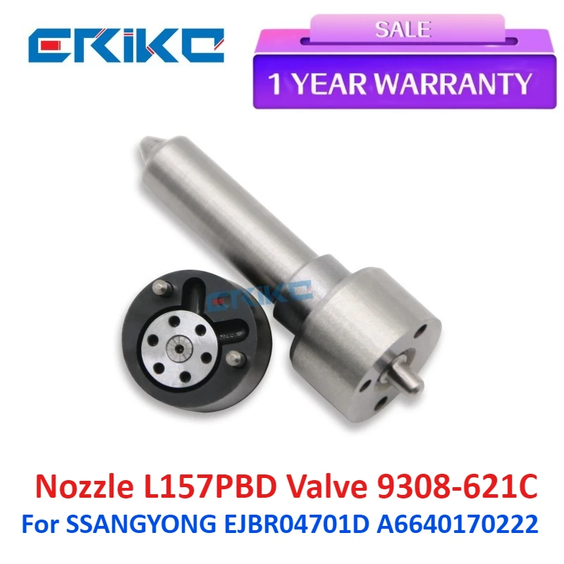

Fuel Injector Part Number 7135-650 Nozzle L157PBD Valve 9308-621C for SSANGYONG EJBR04701D A6640170222