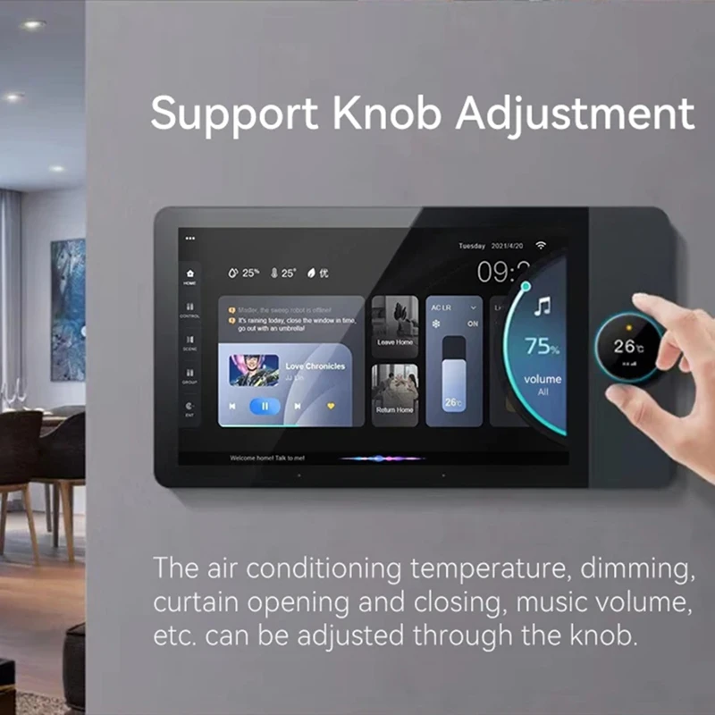 Tuya Panel Control Wifi Zigbee Devices Tuya Zigbee Gateway Build In 6 Inch Nspanel Tuya Smart Home Control Panel