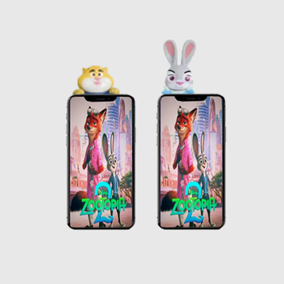 Nuovo cartone animato caldo angelo scatola cieca Zootopia bambola figura Unboxing divertente decorazione interna auto ornamento regali di compleanno