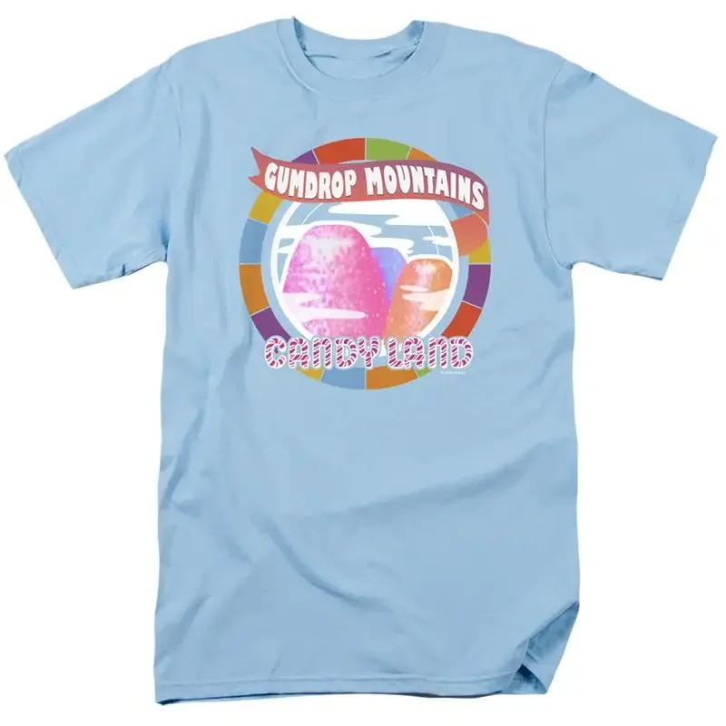 CANDY LAND GUMDROP MOUNTAINS Licensed Adult Men's T shirt SM 3XL