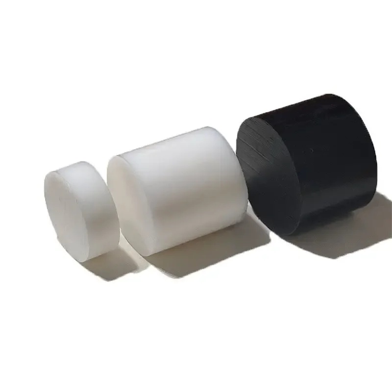 PA6 nylon rod solid plastic rod wear-resistant  rod processing zero cut  100-500mm  plate circular