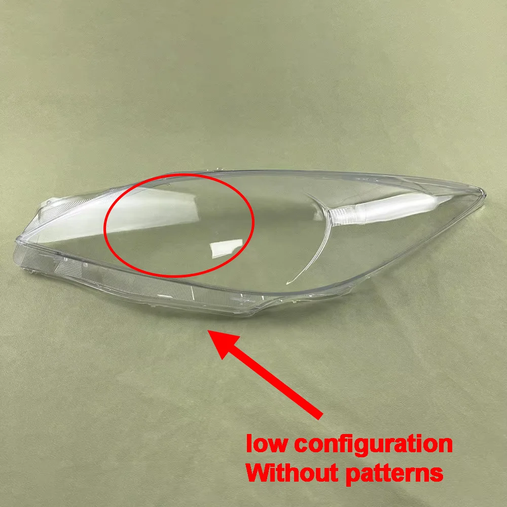 For Mazda 3 Speed 2011 2012 2013 2014 2015(Low) Headlamp Cover Transparent Headlight Shell Replace Original Lampshade Plexiglass