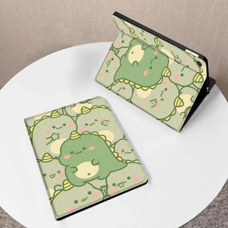 

Cute cartoon dinosaur Tablet Case For Samsung Galaxy Tab A A7 A8 A9 A11 S6 S11 Lite Plus 10.1 10.4 10.5 Inch