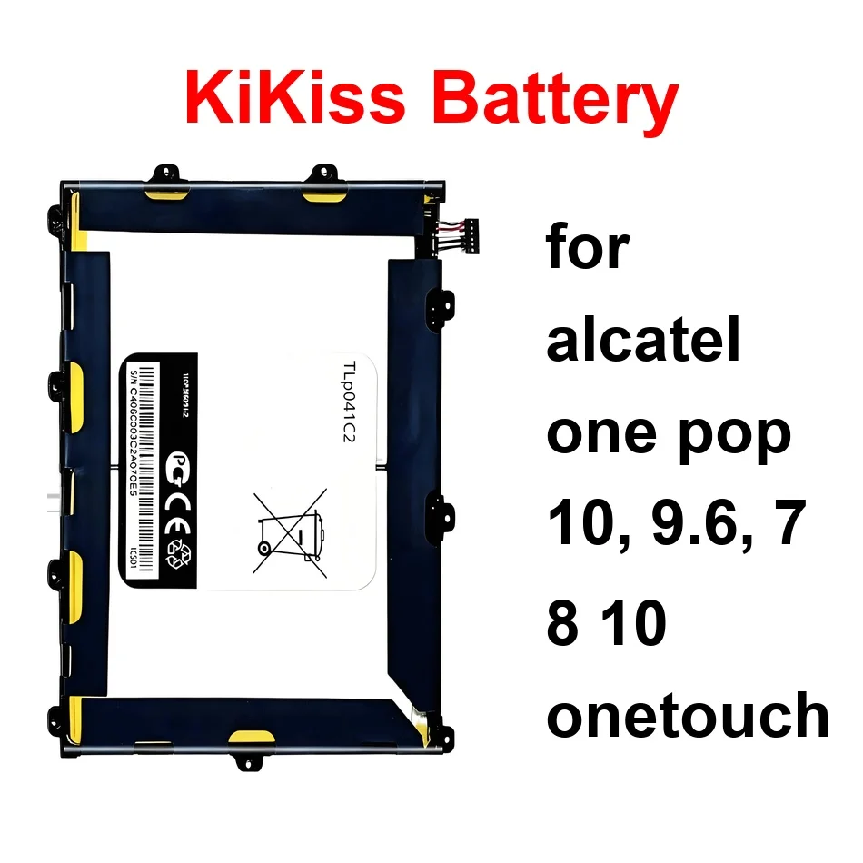 

TLp032B2 TLp032BD TLP046A2 TLp041C2 / TLp041CC For Alcatel One Pop 10, 9.6, 7 8 10 Onetouch 3240-4600mAh Tablet Battery