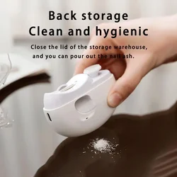 Cortaúñas automático eléctrico con luz, cortador y pulidor de uñas, recargable por USB, recortador de uñas de seguridad para bebé