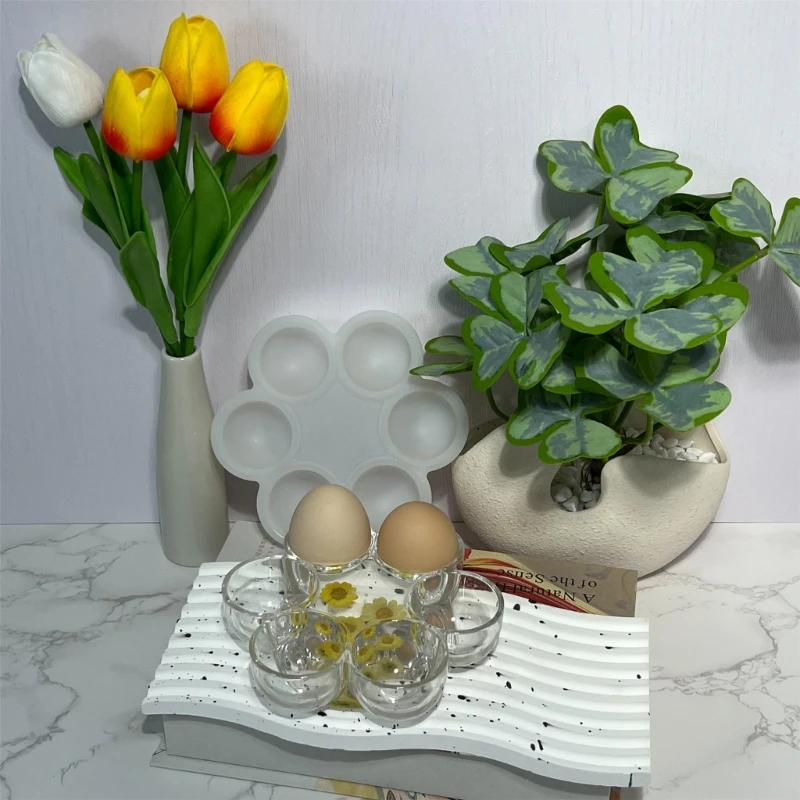 Silicone Tray Mold Silicone Holder Molds Eggs Stand Mould Eggs Holder Moulds