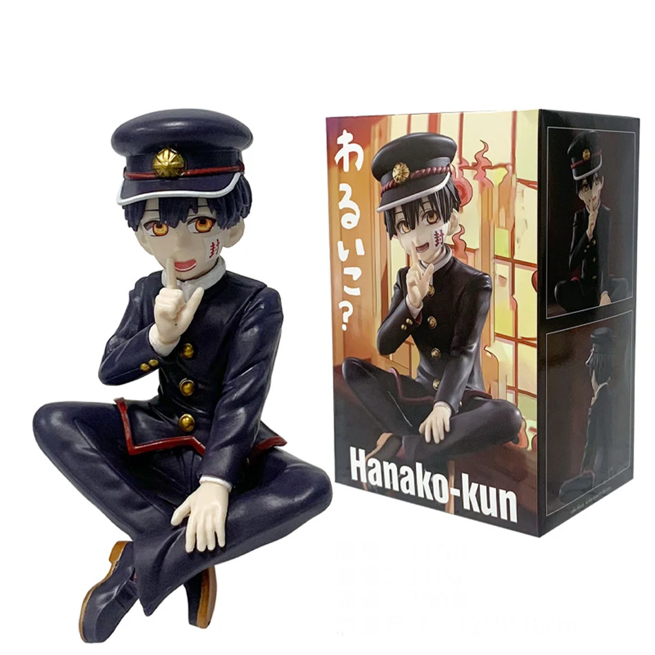 Figuras de Anime originales FuRyu Toilet Bound Hanako Kun, juguetes, colección de modelos de PVC, tapón de fideos, muñeca de figura de acción
