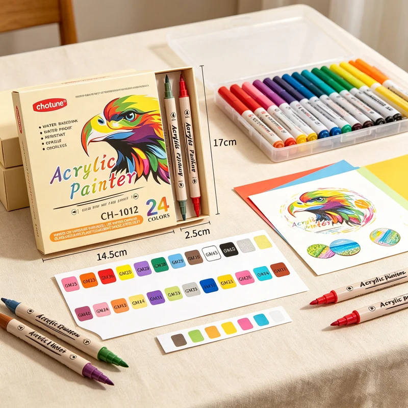Marqueurs de peinture acryliqu - Art And Craft With Paint avis et prix